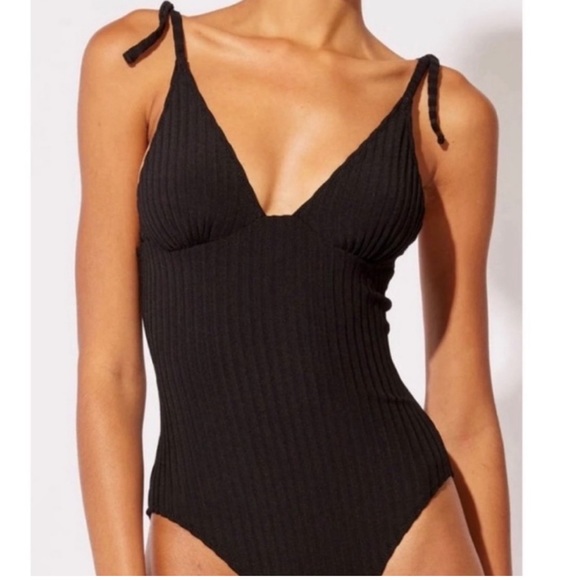 NWT ANTHRO SOLID & STRIPED the Olympia in black size XS - Picture 5 of 12